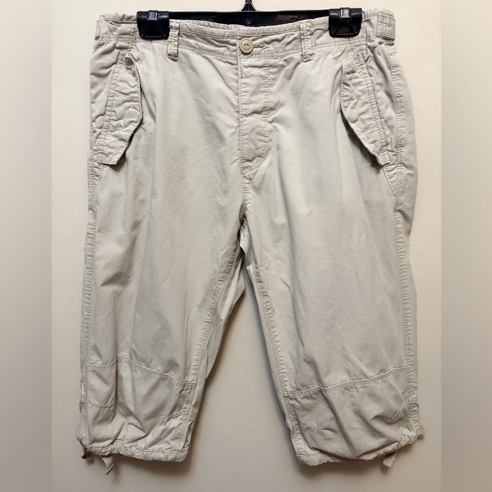 3/$20 H&M L.O.G.G. Men's Cotton Light Beige Capri - Sz. 33